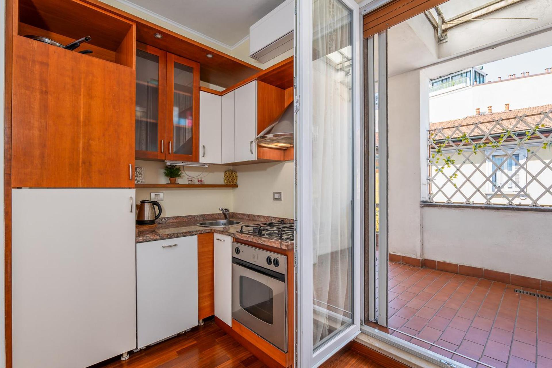 Flat In Center With Terrace, Near Garibaldi Fs Apartment Milan